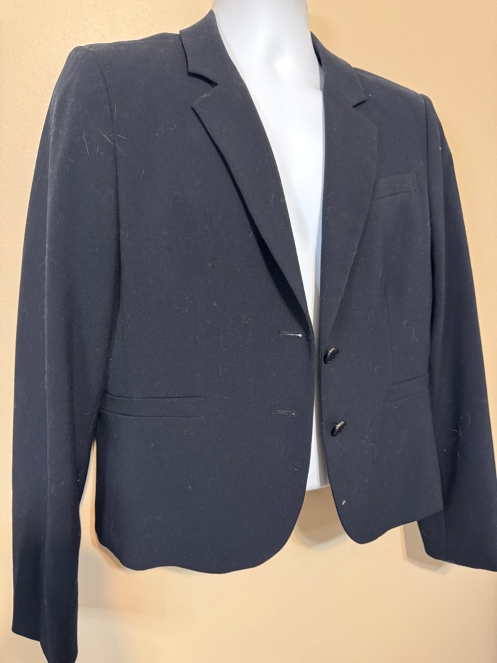 Calvin Klein Black Women's Tailored Blazer. Size 14 petite - Picture 1 of 9
